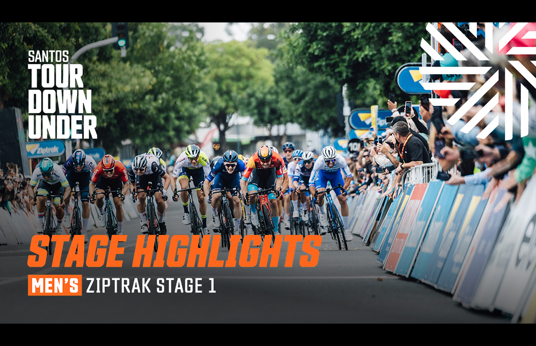 Watch the Men's Stage 1 Highlights - 2023 Santos Tour Down Under