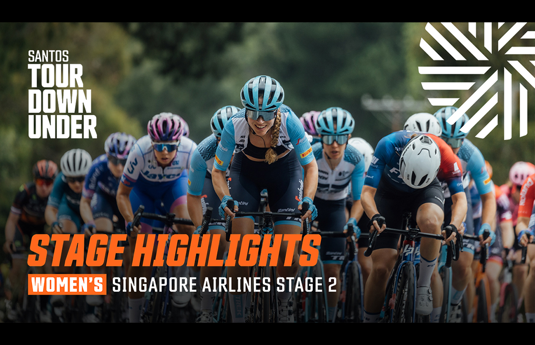Watch the Women's Stage 2 Highlights - 2023 Santos Tour Down Under