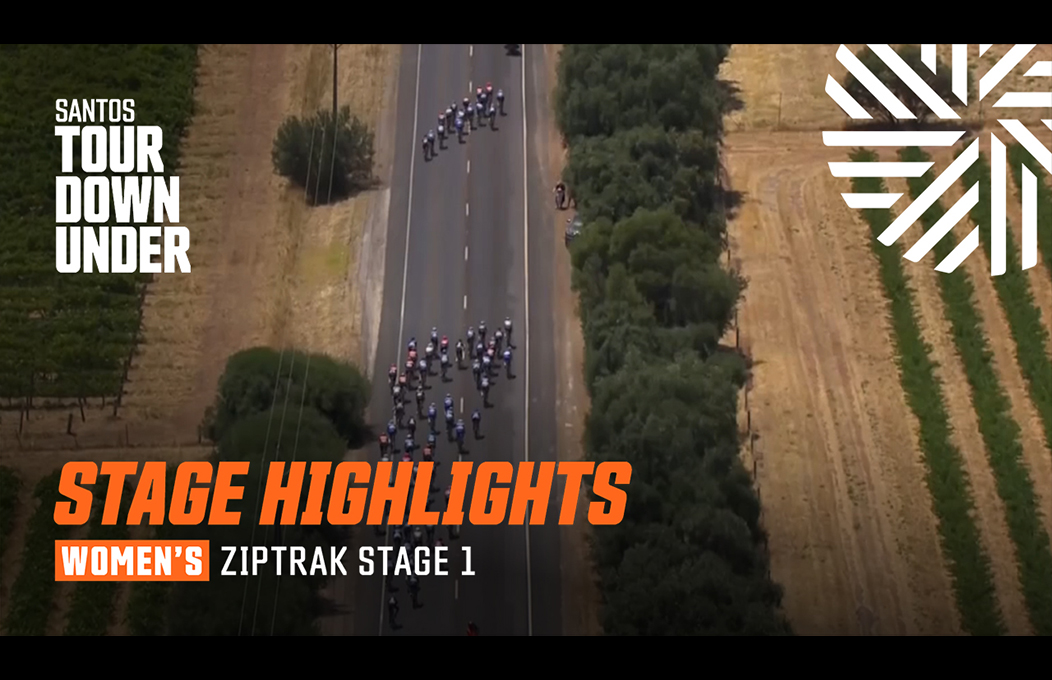 Watch the Women's Stage 1 Highlights - 2023 Santos Tour Down Under